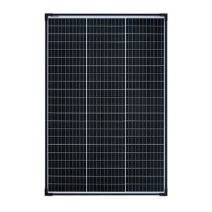 enjoy solar® Monokristallines Solarmodul 100W 36V (Schwarze Rahmen) , Zellengröße 182*182 mm 0% MwSt