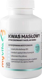 MyVita, Kwas masłowy, 60 kapsułek