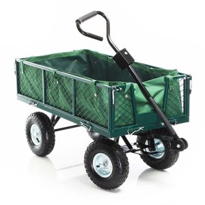 Prepravný vozík do 300 kg s odnímateľnou vloženou plachtou a policou