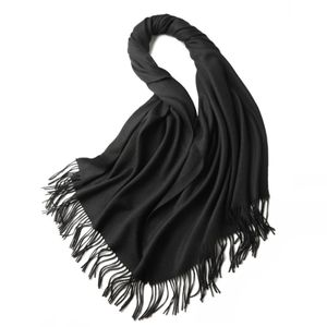 ANTCOOL Damen-Schal aus reiner Wolle, Herbst und Winter, verdickter, warmer Kaschmir-Schal (70 x 200 cm)