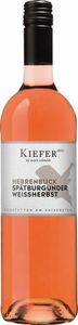 Weingut Friedrich Kiefer Eichstetter Herrenbuck Spätbg. Weissherbst Baden QbA mild 2019 (1 x 0.750 l)