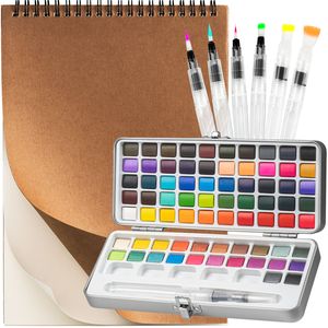 Künstler-Set für Aquarell, Malerei, Papier, Pinsel, Malerei Skizzenbuch