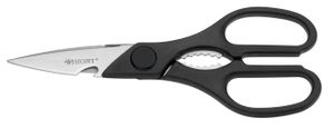 Westcott Multi Allround scissors w. microserr.,black,bott.open., 21cm / 8.25"