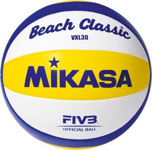 MIKASA BEACH CLASSIC VXL30 BLAU / GELB / WEIß 5