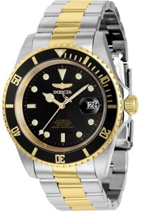 Invicta Pro Diver 8927OBXL Herren armbanduhr - Automatikuhr - Edelstahl mit schwarzen zifferblat - 43mm