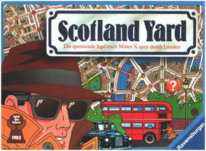 Scotland Yard - Ravensburger Spiele (Spiel des Jahres 1983)