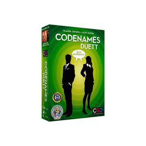 CZ202 - Codenames Duett, Quizspiel, für 2 und mehr Spieler, ab 11 Jahren (DE-Ausgabe)