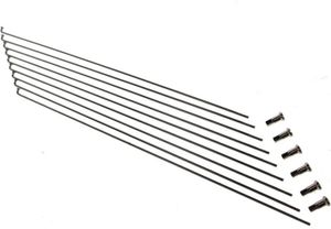 Spoje 14G - 250 mm s niplom z nerezovej ocele 100 kusov