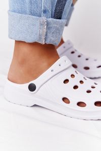 Damen Herren Kinder Clogs Schaum Schuhe Badeschuhe Gartenschuhe Agenda Weiß Gr.39