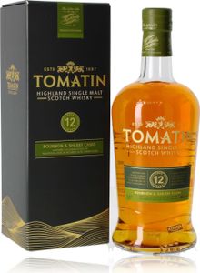 Tomatin Single Malt Whisky 12 Años Estuche Whisky Schottland  70.00 cl 43.0 %