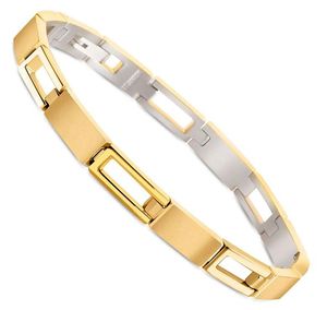 Boccia Armband Titan vergoldet 03034-03