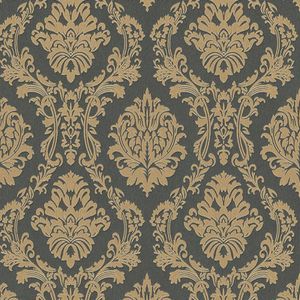 Vliestapete 10288-15 Versailles Ornament schwarz Vliestapete 10288-15 Versailles Ornament schwarz