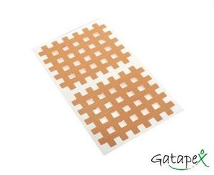 Gatapex Akupunkturpflaster beige (40 Gittertapes, 4,4 cm x 5,2 cm)