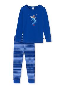 Schiesser schlafanzug pyjama schlafmode bequem Capt'n Sharky royal 140