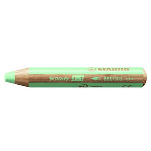 STABILO Multialentstift woody 3 in 1 rund pastellgrün