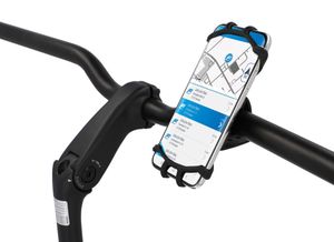FISCHER Fahrrad-Smartphonehalter Silikon schwarz