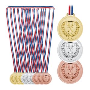 relaxdays 12er Set Medaille für Kinder