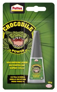 Pattex Crocodile Power Sekundenkleber 10 g Flasche
