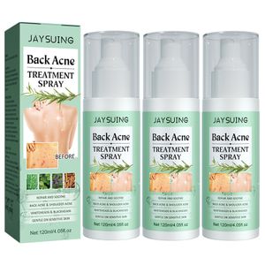 3 Stück Salicylic Acid Körper Akne Spray, Rücken Akne Behandlungsspray, bei Pickeln an Rücken & Körper, Tiefenreinigung, Sanft zur Haut, 120ml