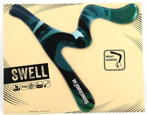 Boomerang SWELL 50 gr - Dreiflügler Bumerang für Rechtshänder