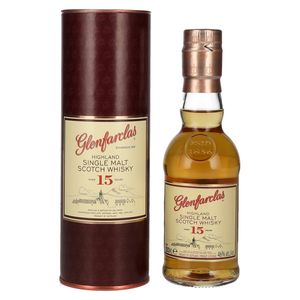 Glenfarclas Midi - 15 Jahre - Highland Single Malt Scotch Whisky - 200 ml