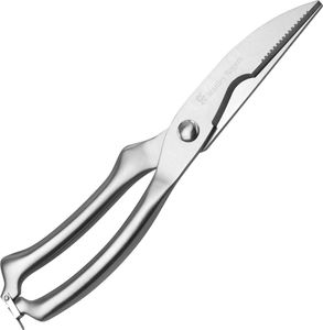 Stanley Rogers Geflügelschere, Geflügelmesser aus Edelstahl, Geflügelschere für Gans, Hühnchen und Ente, Fleischschere für müheloses Tranchieren (Farbe: Silber)