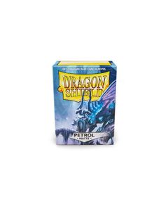 100 Dragon Shield Matte Card Sleeves / Hüllen, Farbe:petrolblau