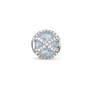 Thomas Sabo K0145-694-31 Karma Bead Charm Maharani svetlo modrá striebro 925/1000