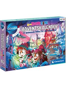 Clementoni Spielwaren Galileo Escape Game - Adventskalender 2021 Adventskalender zum Spielen Saison Adventskalender sw13116 blackoffer2022