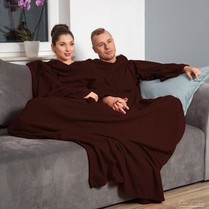 Kocyko Szlafrok dla Pary Czekolada prezent ŚLUBNY Kocyko Szlafrok dla Pary Czekolada prezent ŚLUBNY