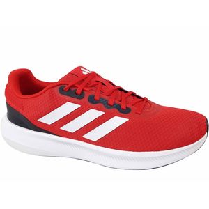 adidas Runfalcon 3.0 Herren Trainingsschuh in Rot, Größe 9.5