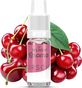 Belissia Lebensmittelaroma Kirsche - 10ml Hochdosiertes Aroma - Kalorienfrei, Vegan - Für Speisen, Getränke, Shake, Quark, Nebelmaschine, Diffuser uvm