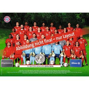 Ravensburger Puzzle 19648 - FC Bayern München Saison 16/17, 1000-teilig
