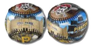 Franklin Culture Soft Strike Baseball (76234F) Team Pirates