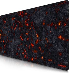Titanwolf Gaming Mauspad, XXXL Speed Mousepad 1200 x 600 mm, Geschwindigkeit & Präzision, Lavamotiv