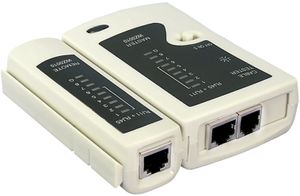 LogiLink Kabeltester Netzwerk RJ45/RJ12/RJ11 Stecker