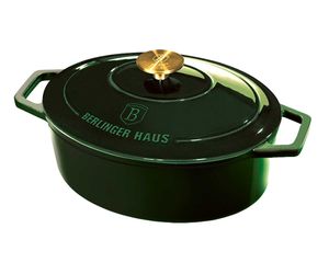 BERLINGERHAUS pekáč s poklicí litina Emerald Collection BH-6505