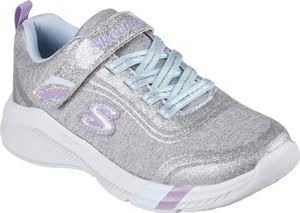 Skechers Mädchen Sneaker DREAMY LITES - READY TO SHINE 22546-27, 22546-28, 22546-29, 22546-30, 22546-31, 22546-32, 22546-33, 22546-34, 22546-35 SKE-303510L light gray 33 [Kinderschuhe]