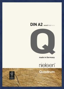 Nielsen Holz Bilderrahmen Quadrum, 42x59,4 cm (A2), Blau