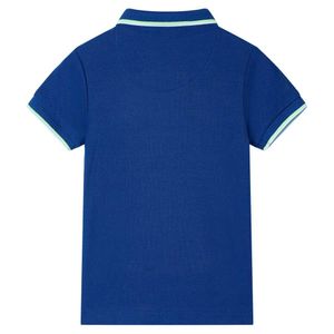 vidaXL Kinder-Poloshirt Dunkelblau 92