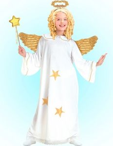 ANGEL STAR (šaty, aureola) veľkosť 140 8-10 rokov