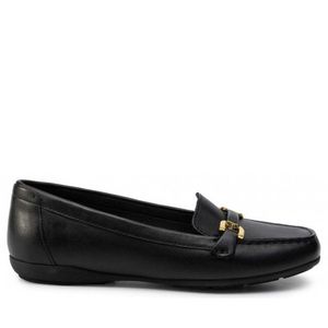 Geox D Annytah Moc A Damen Slipper in Schwarz, Größe 37