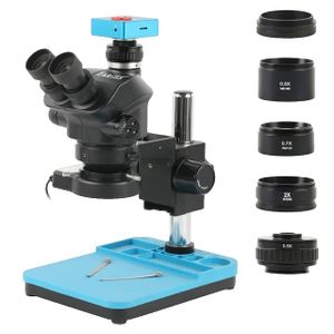 Stereo-Mikroskop, Simul-Focal, 4K Videokamera, 55MP 4K Set