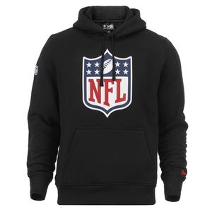 New Era - NFL Shield Logo Hoodie - Schwarz Farbe: Schwarz Größe: L