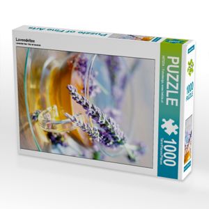 Calvendo Lavendeltee 1000 Teile Puzzle hoch 480x640mm, :: Fotodesign HETIZIA; 7354735