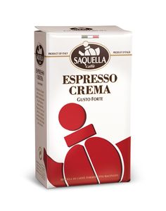 Caffe Espresso Crema Gusto Forte 250g gemahlen | Saquella