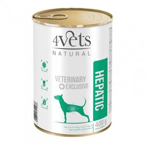 4Vets NATURAL VETERINARY EXCLUSIVE HEPATIC 400g pro psy s onemocněním jater, 40484