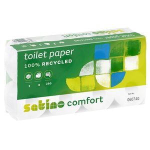 Satino by wepa 060748 Toilettenpapier comfort 2-lagig 64 Rollen