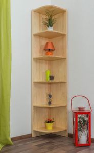 Regal / Eckregal Massivholz 002 - 200 x 40 x 20 cm (H x B x T)