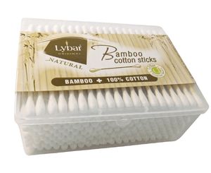Lybar Hygienestäbchen 200 Stück Aus Bambus Pud.prost.